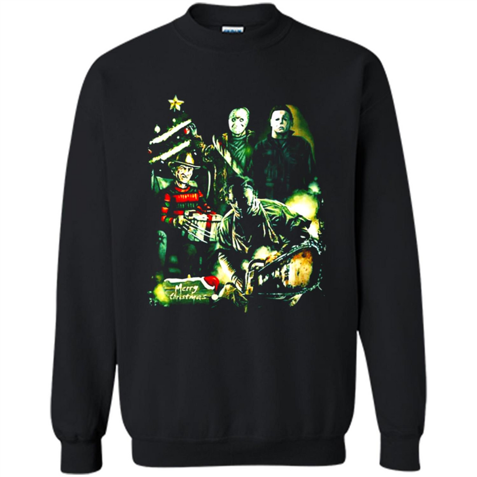 Merry Halloween Christmas Jason Michael Myers Leather Face Freddy PINGPONG