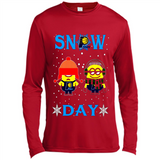 Snow Day Shirt For Indiana Pacers Vs Minion Fans pingpong