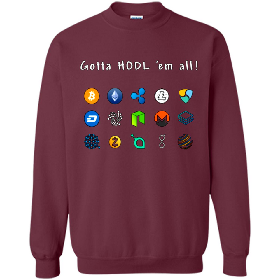 Ethereum Bitcoin Litecoin Gotta HODL em all Crypto PING PONG
