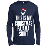 This is my pajama Tshirt Christmas - Canvas Long Sleeve T-Shirt