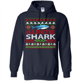 Auntie shark Doo Doo Doo Christmas - Hoodie