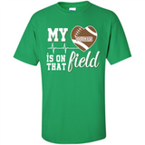 Washington State Cougars Football My Heart is on that Field - Shirt