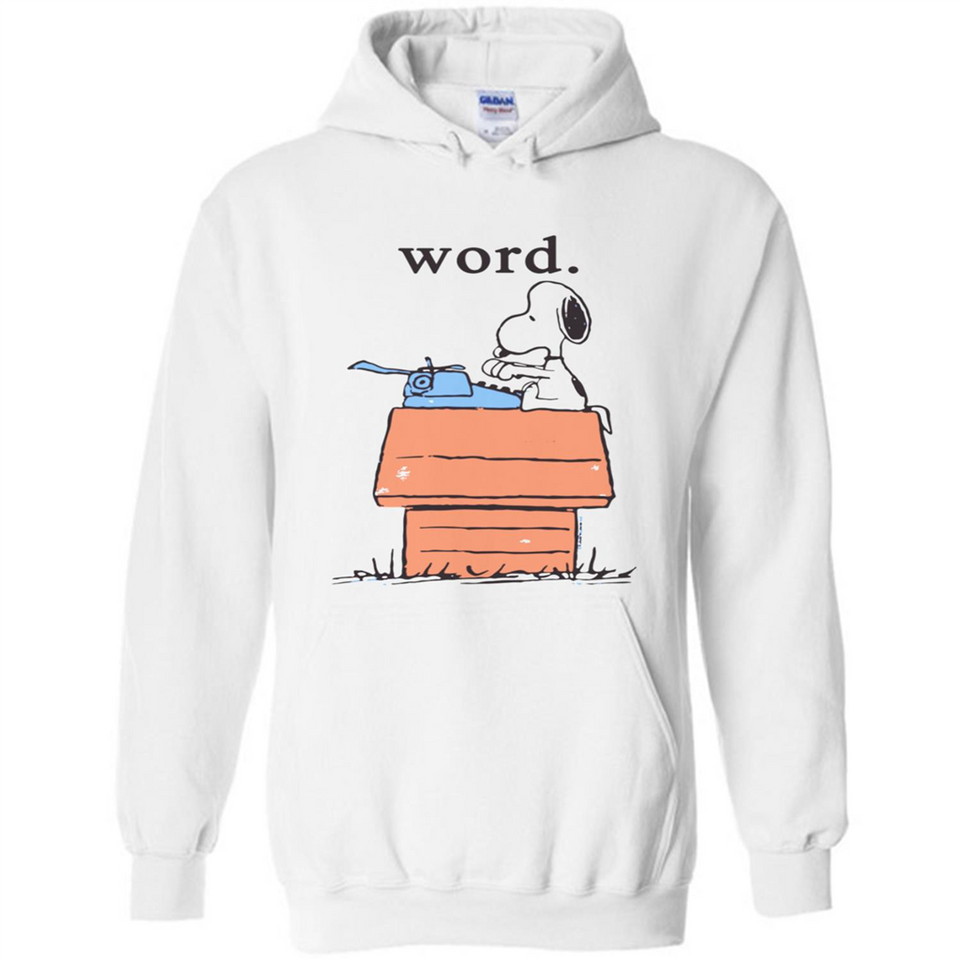 Snoopy Word - Hoodie