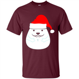 Funny Hamster Christmas t-shirt Santa Hat - Shirt