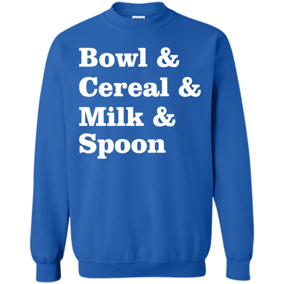 Tasty Cereal Recipe Bowl Milk Spoon