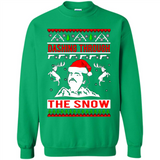 Narcos dashing through the snow Christmas sweatshirt PINGPONG
