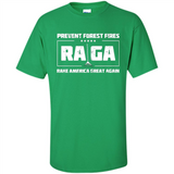 Prevent Forest Fires Rake America Great Again Shirt PINGPONG - Shirt
