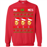 Patrick Mahomes Ma Ho Ho Homes Christmas sweatshirt PINGPONG - Sweatshirt