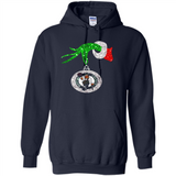 Amazing shirt Boston Celtics Glitter Grinch Monogram Ornament Christmas Gift - Hoodie