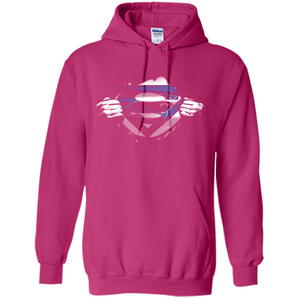 Carolina Panthers And Superman Fans - Hoodie