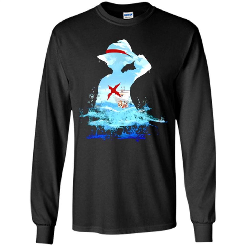 Luffy sea 2 - Long Sleeve T-Shirt