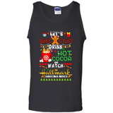Let's Bake Stuff Drink Hot Cocoa Hallmark-Christmas Movies Sweatshirt PINGPONG