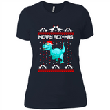 Merry Rexmas Christmas Sweatshirt PINGPONG