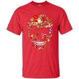 Skull Christmas Decorations Merry Xmas T-Shirt - Shirt