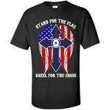 Dallas Cowboys - stand for the flag kneel for the cross