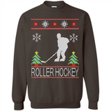 roller hockey Christmas ugly