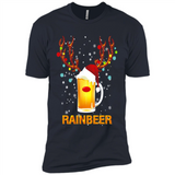 Rainbeer Funny Reindeer Beer Lover