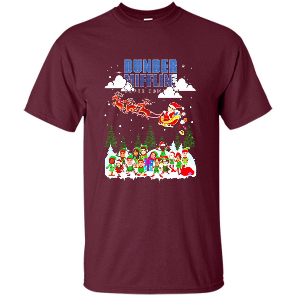 NBC The Office Dunder Mifflin Ugly Christmas Sweater PINGPONG