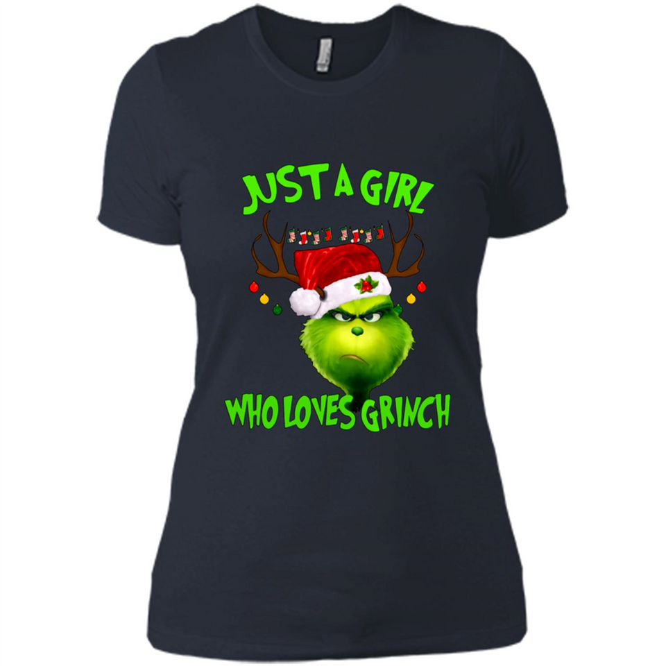 Just a Girl Who Loves Grinch Christmas PING PONG