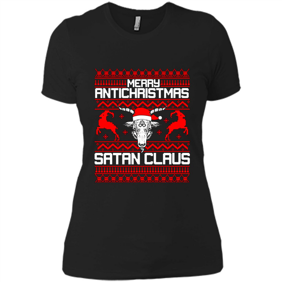 Merry Antichristmas Satan Claus Sweatshirt PINGPONG