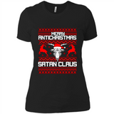 Merry Antichristmas Satan Claus Sweatshirt PINGPONG