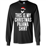 This is my pajama Tshirt Christmas - Long Sleeve T-Shirt