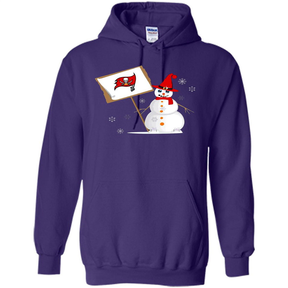 Tampa Bay Buccaneers Snowman Funny