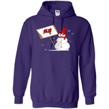 Tampa Bay Buccaneers Snowman Funny
