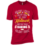 Holiday Lights Falling Snow Hot Cocoa Hallmark Christmas movie