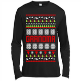 Grandma Ugly Christmas - Canvas Long Sleeve T-Shirt