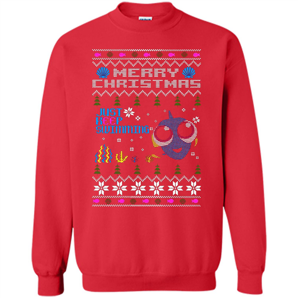 Finding Nemo Merry Christmas Just Keep Swimming