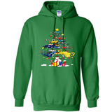 Mustang Tree Christmas Sweatshirt PINGPONG