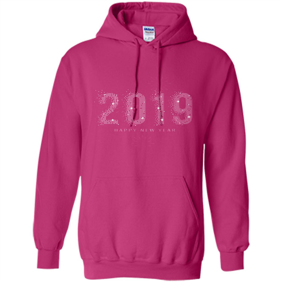 Happy New Year 2019 Sparkle Firework PINGPONG