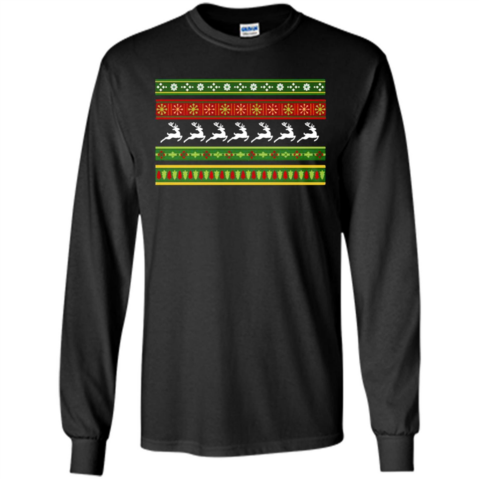 Ugly Christmas Funny Festive - Long Sleeve T-Shirt