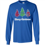 Plaid Christmas Tree Shirt Merry Christmas Plaid is Rad