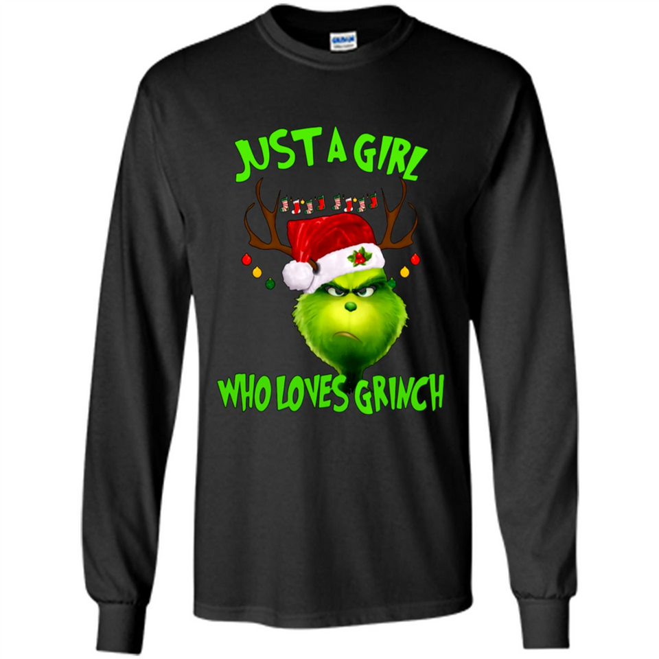 Just a Girl Who Loves Grinch Christmas PING PONG