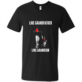 Boston Red Sox GrandFather Like GrandSon - Men's V-Neck