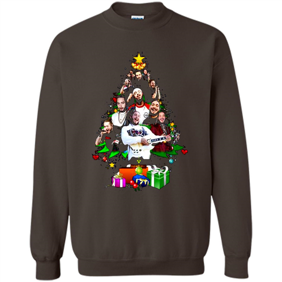 Post Malone Christmas Tree Sweater PINGPONG