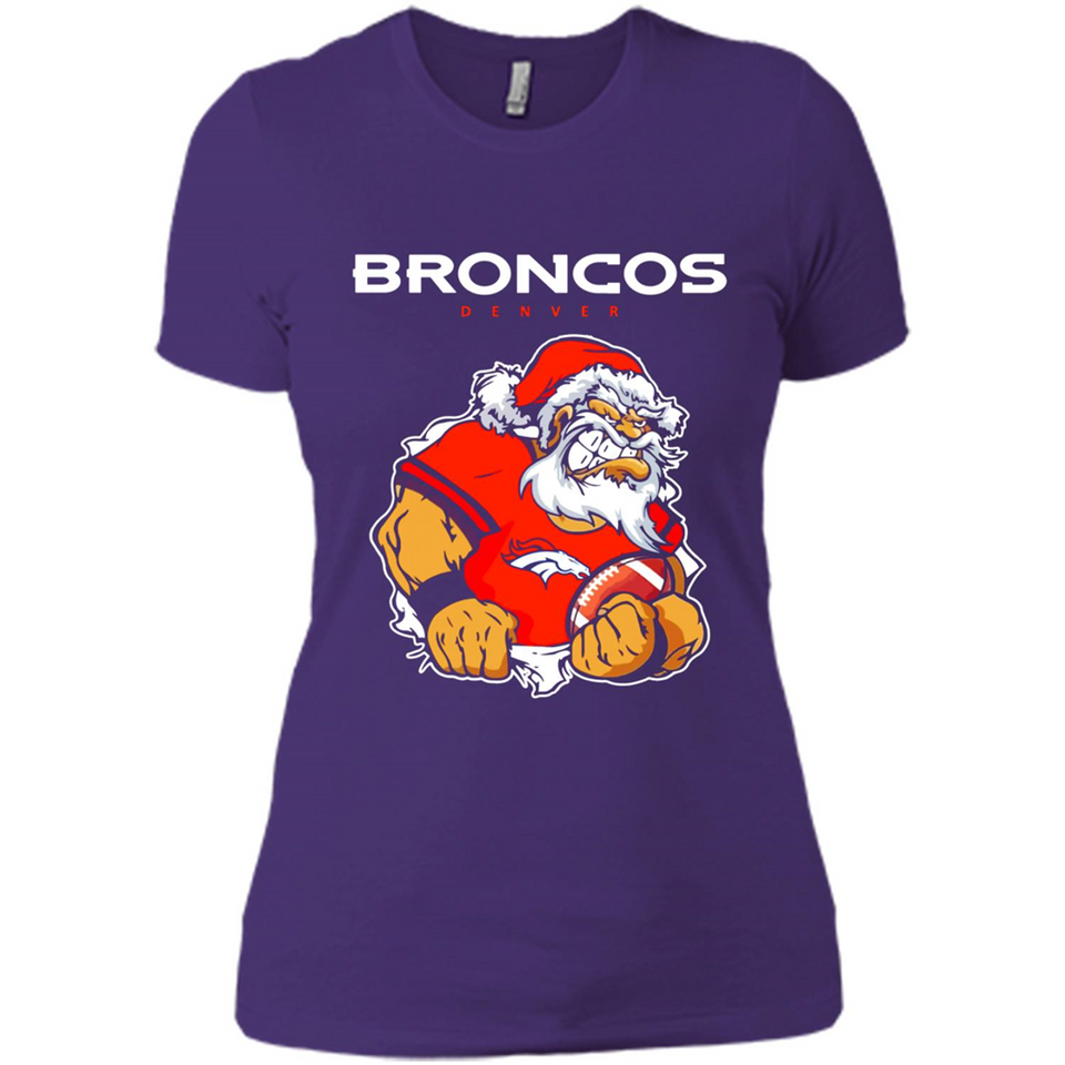 Grumpy Santa Claus Broncos Denver Football Team PINGPONG