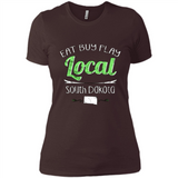Eat Buy Play Local South Dakota Distressed PING PONG