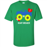 HEART BREAKER BLUE MONSTER TRUCK VALENTINE'S DAY