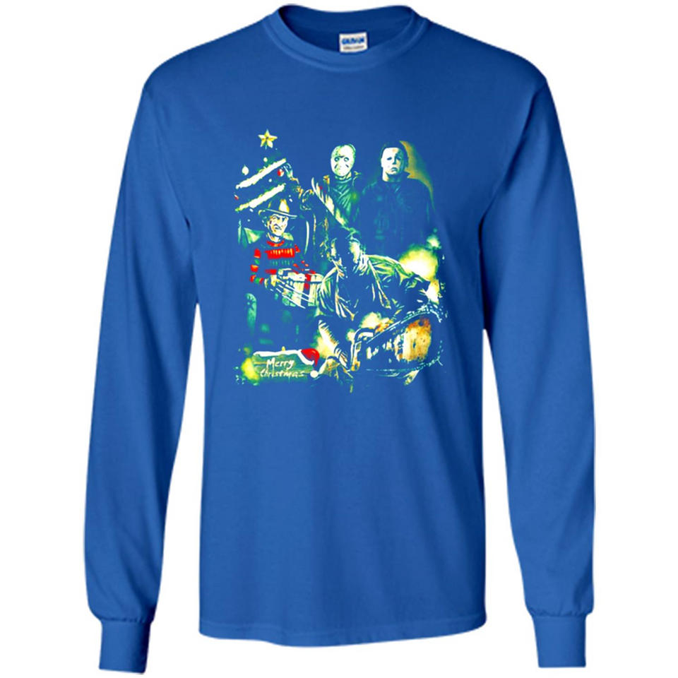 Merry Halloween Christmas Jason Michael Myers Leather Face Freddy PINGPONG