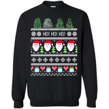 Ugly Merry Christmas Tree Santa Snowflakes