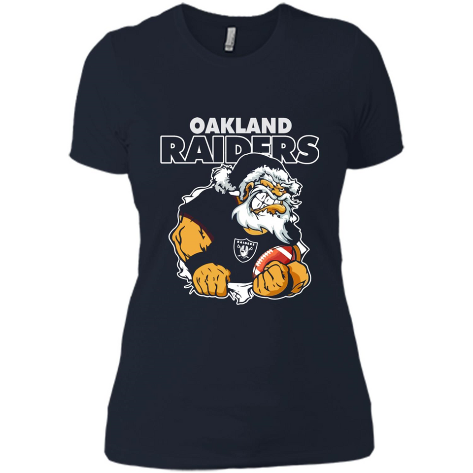 Grumpy Santa Claus Oakland Raiders Football Team PINGPONG