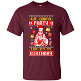 We Gonna Party Like It's My Birthday Jesus Christmas PINGPONG