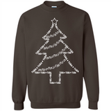 Tuba Text Christmas Tree Musical Instrument Holiday 1