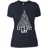 Let's Get Lit - Funny Christmas Tree