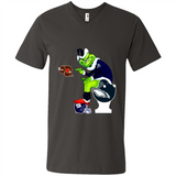 Los Angeles Rams Toilet Grinch Santa Claus Football Fan PINGPONG