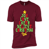 Joy Love Cheer Believe Christmas Tree