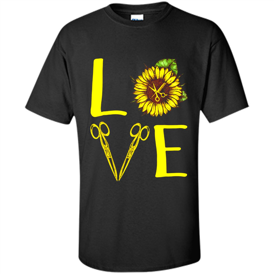 Hair Stylist Love Sunflower Scissors PING PONG